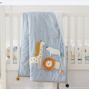 Pottery Barn Kids Safari Baby and Toddler Comforter